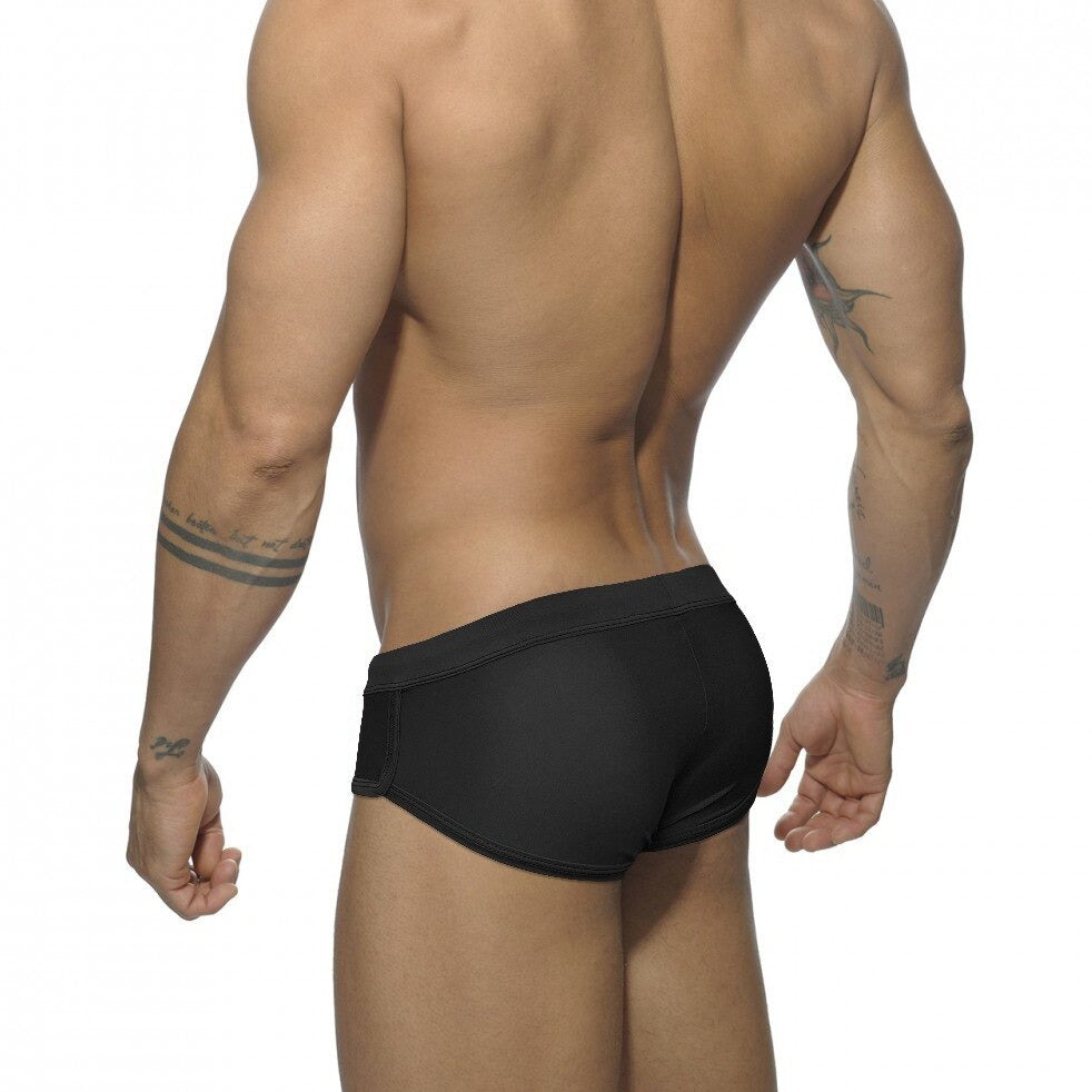 sexy gay man in black Gay Swimwear | Men's Military Swim Briefs- pridevoyageshop.com - gay men’s underwear and swimwear
