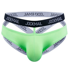 green Jockmail Bondage Jockstrap - pridevoyageshop.com - gay men’s underwear and swimwear