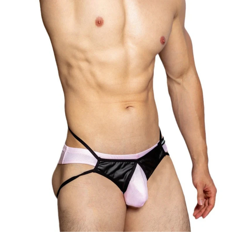 a hot man in pink DM Hook-Up Briefs - pridevoyageshop.com - gay men’s thongs, boxers, briefs and jockstraps