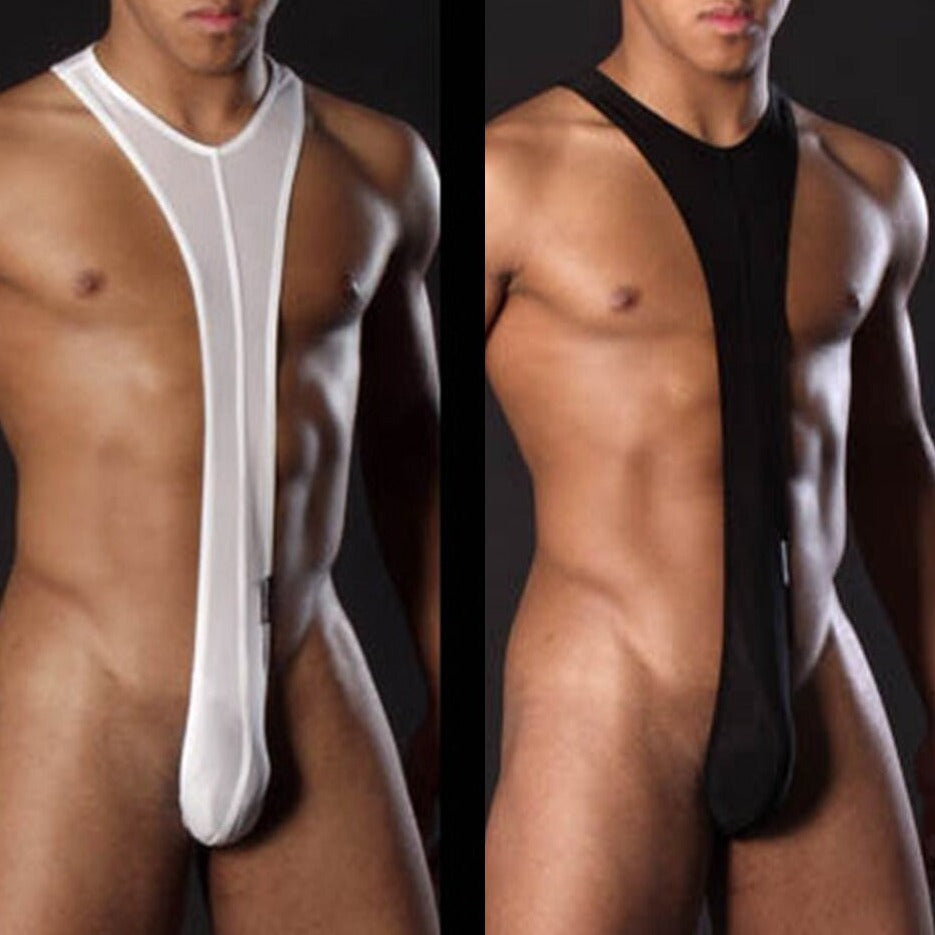 Men's Thongs Bodysuit | Leotard Men | Gay Unitard | Borat Mankini- pridevoyageshop.com - gay men’s harness, lingerie and fetish wear