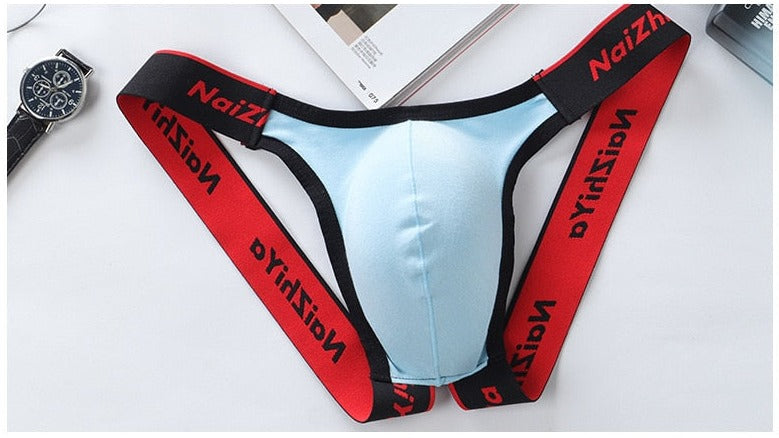 sky blue Gay Jockstraps: U Pouch Underwear & Jockstrap Pouch Styles- pridevoyageshop.com - gay men’s underwear and swimwear