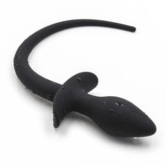 Arlo Puppy Tail - pridevoyageshop.com - gay men’s bodystocking, lingerie, fishnet and fetish wear