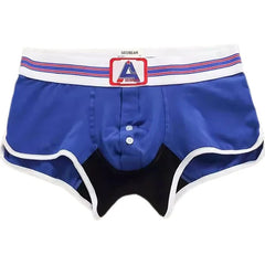 blue Young Men's Boxer Briefs - pridevoyageshop.com - gay men’s underwear and activewear