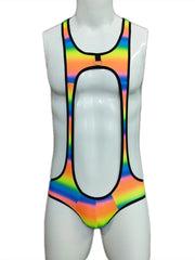 Pride Gladiator Harness‑Cut Singlet