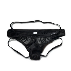 black DM Hook-Up Briefs - pridevoyageshop.com - gay men’s thongs, boxers, briefs and jockstraps