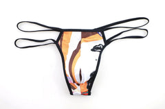 Big Man's Patterned Show Thong - pridevoyageshop.com - gay men’s underwear and swimwear