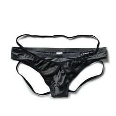 dark gray DM Hook-Up Briefs - pridevoyageshop.com - gay men’s thongs, boxers, briefs and jockstraps