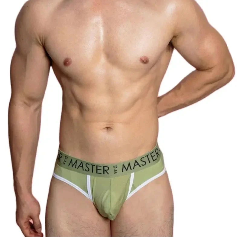 a hot man in green DM Mesh Master Briefs - pridevoyageshop.com - gay men’s thongs, boxers, briefs and jockstraps