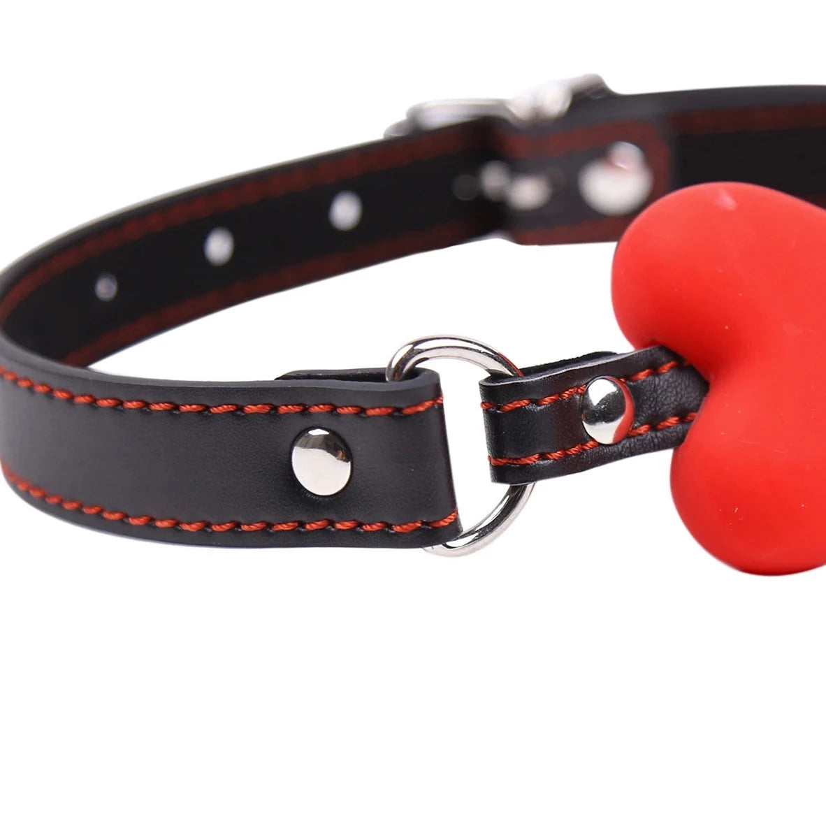 details of Puppy Treat Bone Gag - pridevoyageshop.com - gay men’s bodystocking, lingerie, fishnet and fetish wear