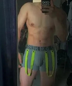 DM Gay Men's Hero Reverse Jockstrap Boxer