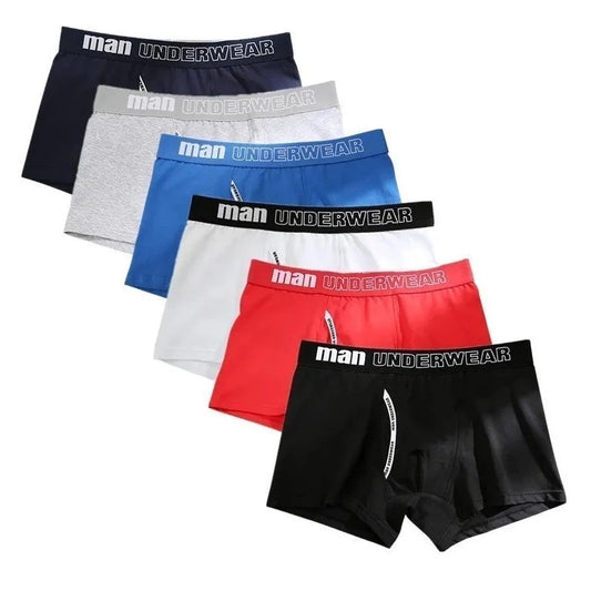 Men's Basic Accent Boxer Brief 6-Pack - pridevoyageshop.com - gay men’s underwear and swimwear