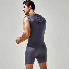 Meat Rack Hooded Onesie for Gay Men