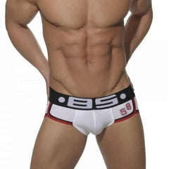 a hot man in white Men's 85 Collection Running Square Cut Boxer Briefs 6-Pack - pridevoyageshop.com - gay men’s underwear and swimwear