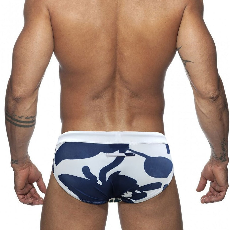 sexy gay man in blue Gay Swimwear | Push Up Pouch Swim Briefs- pridevoyageshop.com - gay men’s underwear and swimwear