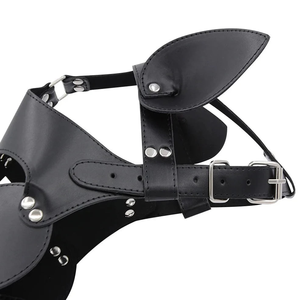 details of black Bentley Puppy Hood - pridevoyageshop.com - gay men’s underwear and swimwear