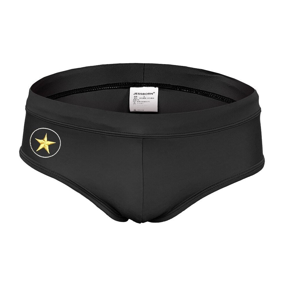 black Gay Swimwear | Men's Military Swim Briefs- pridevoyageshop.com - gay men’s underwear and swimwear
