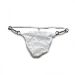 Floral Shadow Lace Men’s Thongs