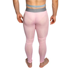 a hot man in pink DM Nudism Tights - pridevoyageshop.com - gay men’s thights, leggings, and long underwear