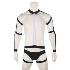 black Gentleman Full Body Harness | Gay Harness- pridevoyageshop.com - gay men’s harness, lingerie and fetish wear