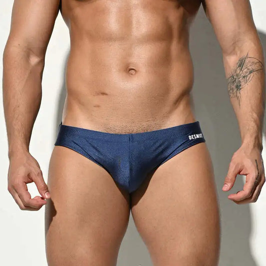 Desmiit Men’s Bulge Master Low Rise Swim Briefs