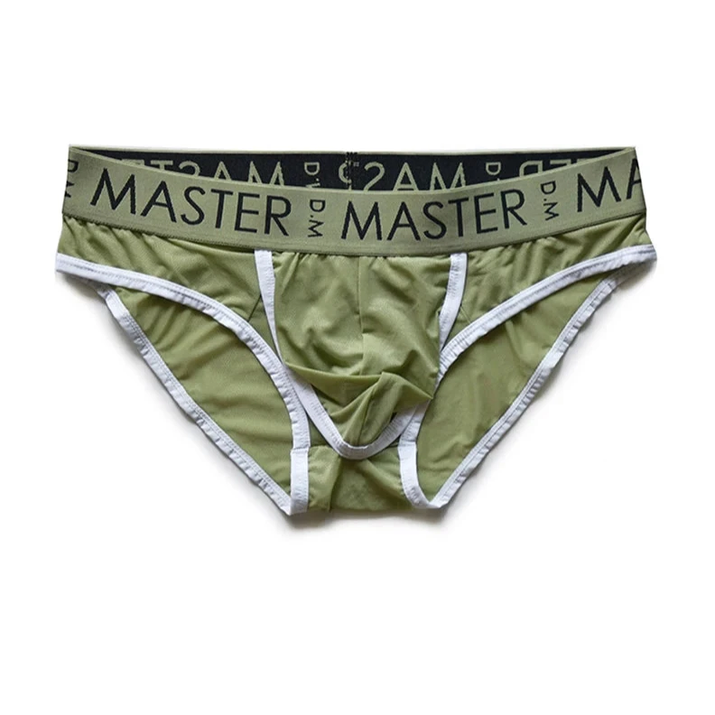 green DM Mesh Master Briefs - pridevoyageshop.com - gay men’s thongs, boxers, briefs and jockstraps