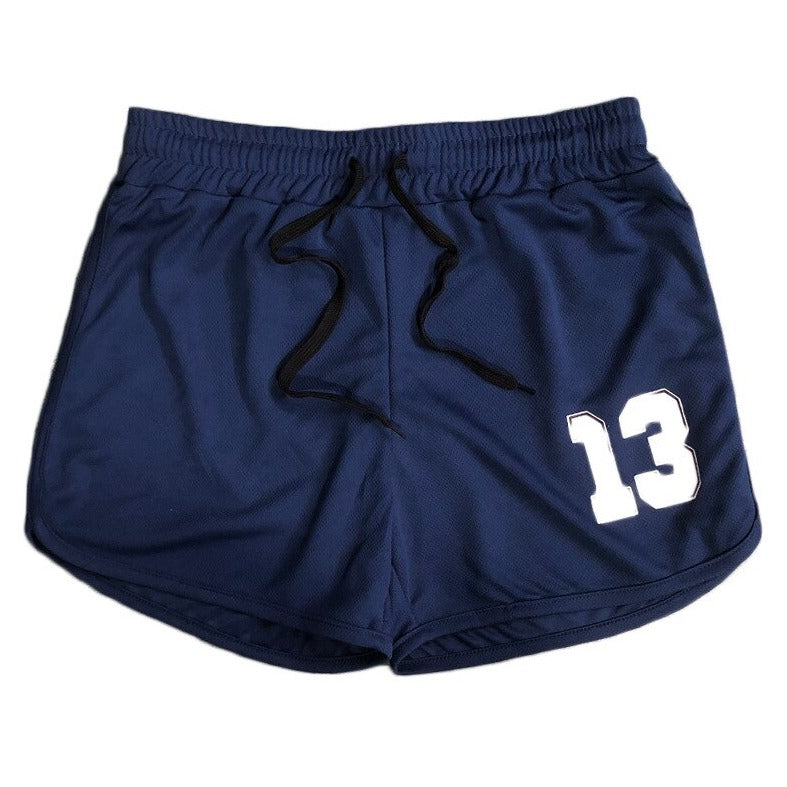 navy blue Men's Mesh Gym Short Shorts | Gay Shorts - Men's Activewear, gym short, sport shorts, running shorts- pridevoyageshop.com