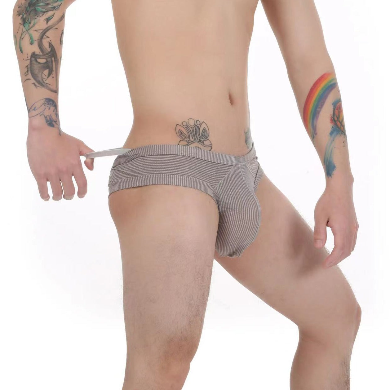 Backless Buns Out Briefs