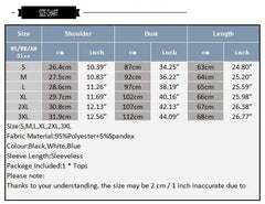 Size Chart of Runway Wing Sheer Tank - pridevoyageshop.com - gay men's fashion, clubwear, party outfit