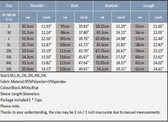 Size chart of Easy Out Zip Rib Crop Top - pridevoyageshop.com - gay men’s harness, lingerie and fetish wear