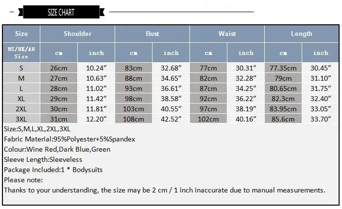 Size chart of Men’s Ace Contrast-Trim Bodysuit – pridevoyageshop.com – gay men’s harness, lingerie and fetish wear