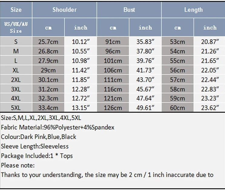 Size chart of Men’s Bubblegum Shiny Cutout Vest - pridevoyageshop.com - gay men's harness, fetish gear, rave outfit