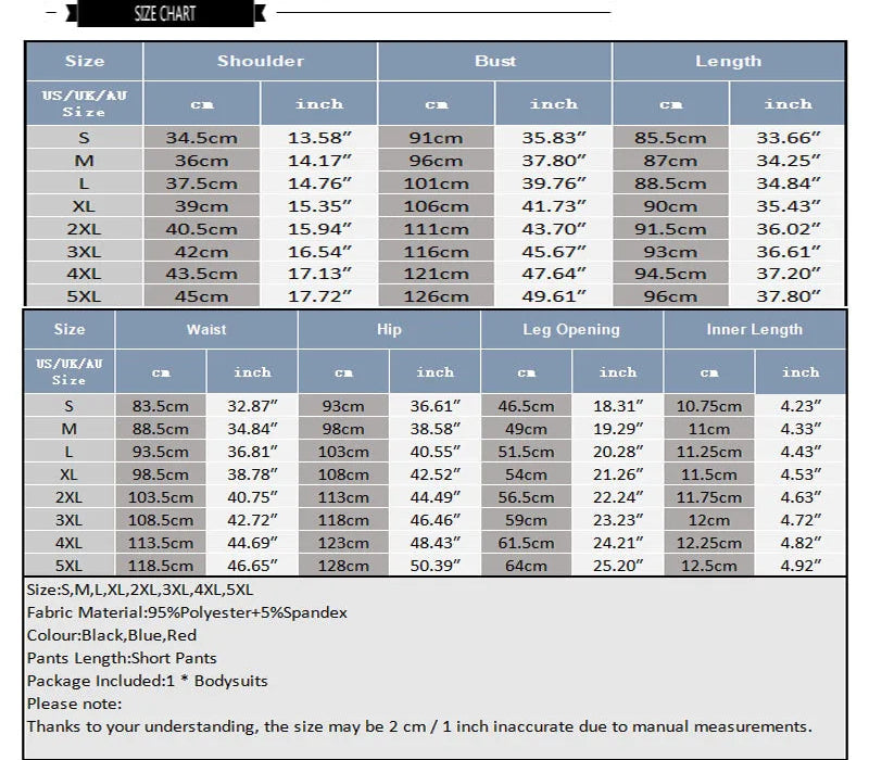Size chart of Men’s Legacy 23 Varsity Zip Bodysuit – pridevoyageshop.com – gay men’s harness, lingerie and fetish wear