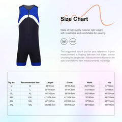 Size chart of Men’s Undertow Wave-Zip Bodysuit – pridevoyageshop.com – gay men’s harness, lingerie and fetish wear