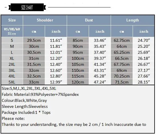 Size chart of The Big Reveal Zip Tank in White laid flat showing zip front structure and stretch athletic fabric pridevoyageshopcom gay mens gym tank tops mesh tank tops activewear club tops fashion tops