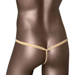 Skin color Men’s Pure Allure T-Strap G-string T-back Thong - pridevoyageshop.com - gay men’s thongs, boxers, briefs and jockstraps