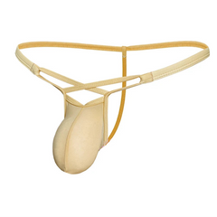 Skin color Men’s Pure Allure T-Strap G-string T-back Thong - pridevoyageshop.com - gay men’s thongs, boxers, briefs and jockstraps