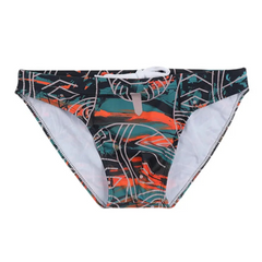 Tribal Flame Men’s Poolside Rites Swim Briefs - pridevoyageshop.com - gay men’s sexy swim briefs, trunks, board shorts, and bikinis