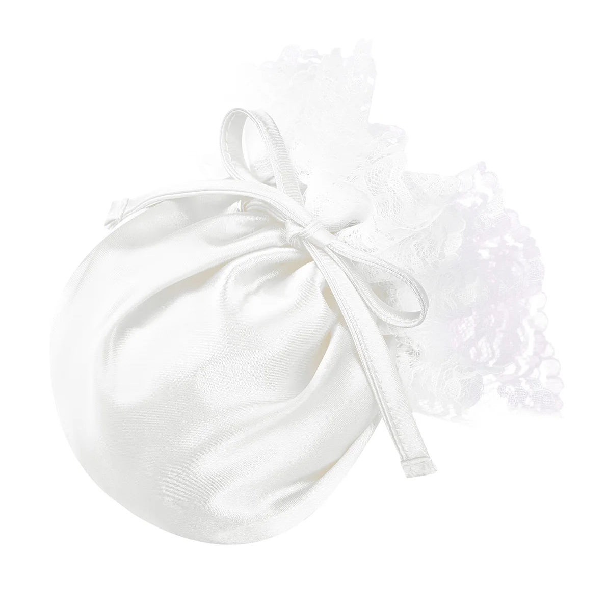 White Dainty Lace Trim Dick Wrap - pridevoyageshop.com - gay men’s thongs, boxers, briefs and jockstraps