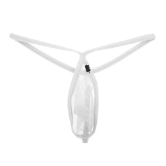 White Men’s Alpha Power Sheer Sizzle T-String - pridevoyageshop.com - gay men’s thongs, boxers, briefs and jockstraps