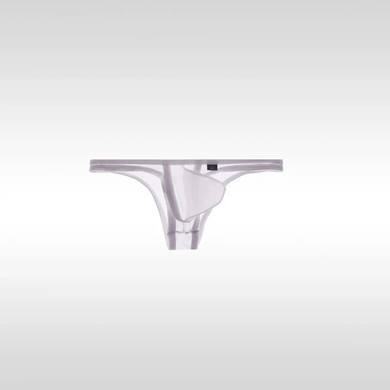 White Men’s “Barely There” Sheer Mini Brief - pridevoyageshop.com - gay men’s thongs, boxers, briefs and jockstraps