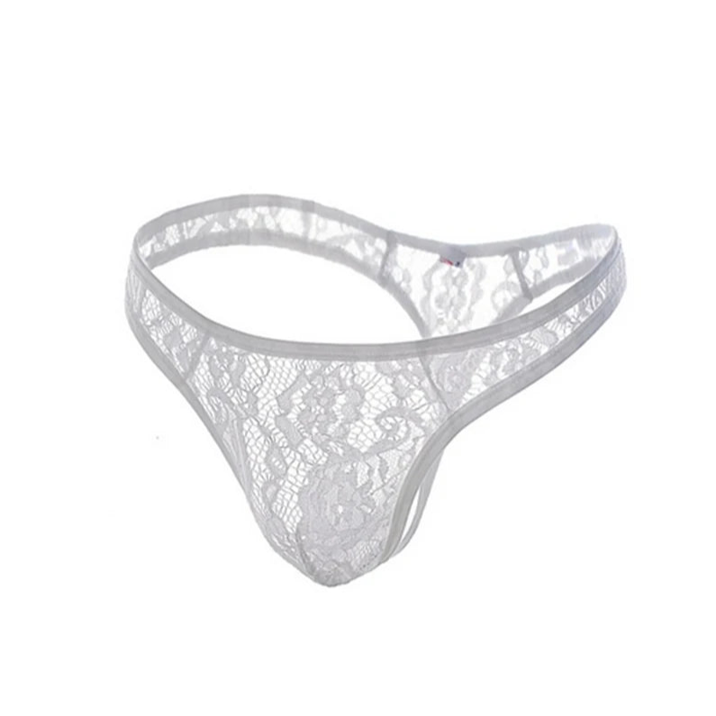 White Men’s Laced Up & Lethal Thong - pridevoyageshop.com - gay men’s thongs, boxers, briefs and jockstraps