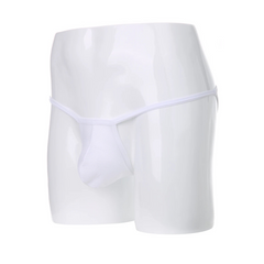 White Men’s Net Bait Mesh Briefs - pridevoyageshop.com - gay men’s thongs, boxers, briefs and jockstraps