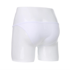 White Men’s Net Bait Mesh Briefs - pridevoyageshop.com - gay men’s thongs, boxers, briefs and jockstraps
