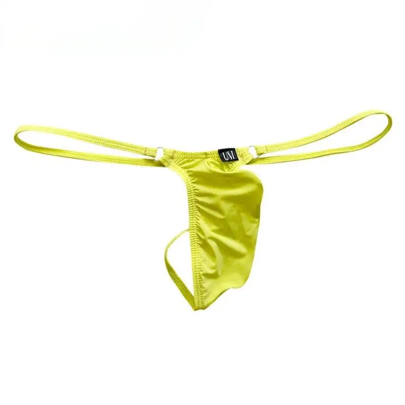 Yellow Men's Beyond Bare Thongs - pridevoyageshop.com - gay men’s thongs, boxers, briefs and jockstraps