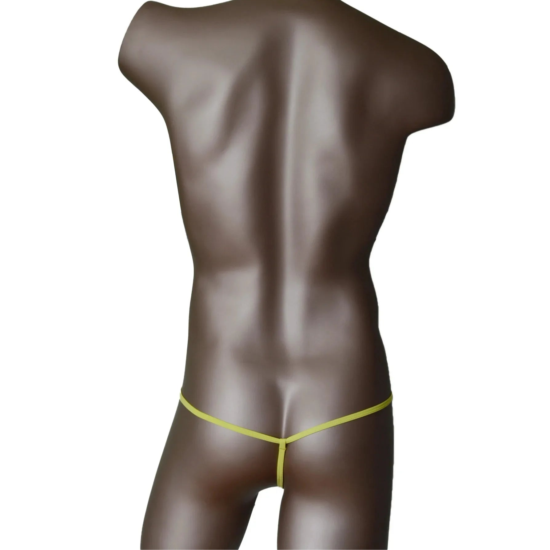 Yellow Men's Beyond Bare Thongs - pridevoyageshop.com - gay men’s thongs, boxers, briefs and jockstraps
