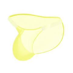 Yellow Men’s Ultra-Sheer One-Piece Brief - pridevoyageshop.com - gay men’s thongs, boxers, briefs and jockstraps