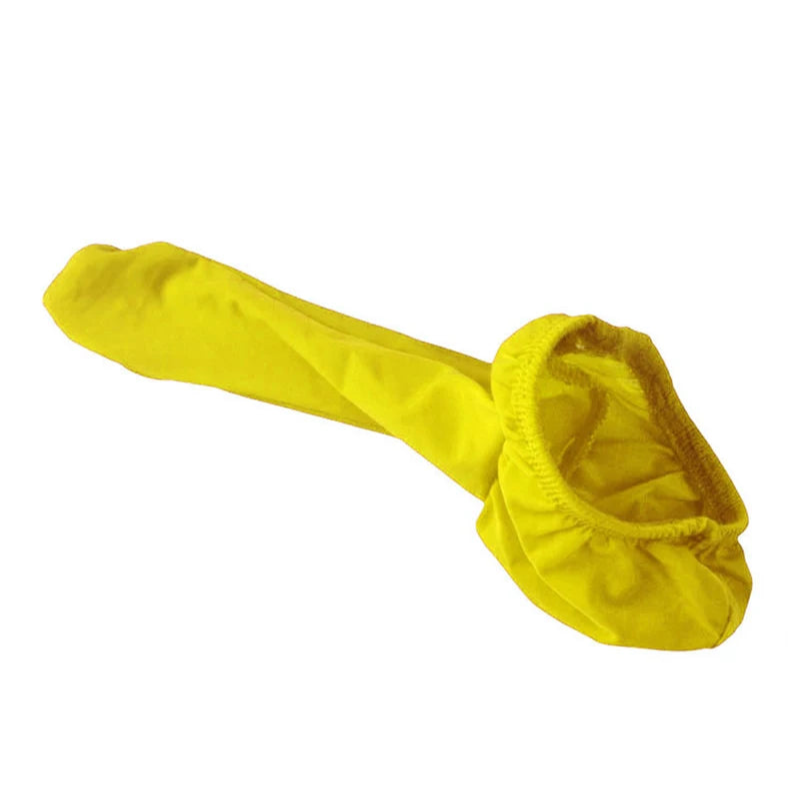 Yellow Men’s Wiener Warmer Cock Sock - pridevoyageshop.com - gay men’s thongs, boxers, briefs and jockstraps