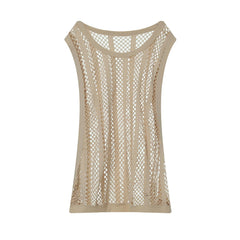 a flat lay of Apricot Pool Queen Net Top - pridevoyageshop.com - gay men's fashion, clubwear, party outfit
