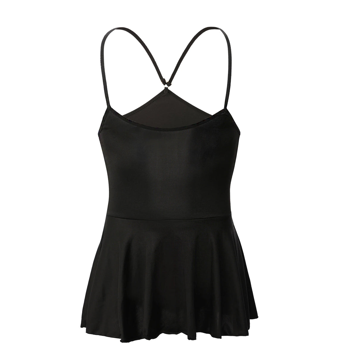 a flat lay of Black Powerplay Sissy Chemise - pridevoyageshop.com - gay men's lingerie, bodywear, fetish wear
