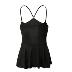 a flat lay of Black Powerplay Sissy Chemise - pridevoyageshop.com - gay men's lingerie, bodywear, fetish wear
